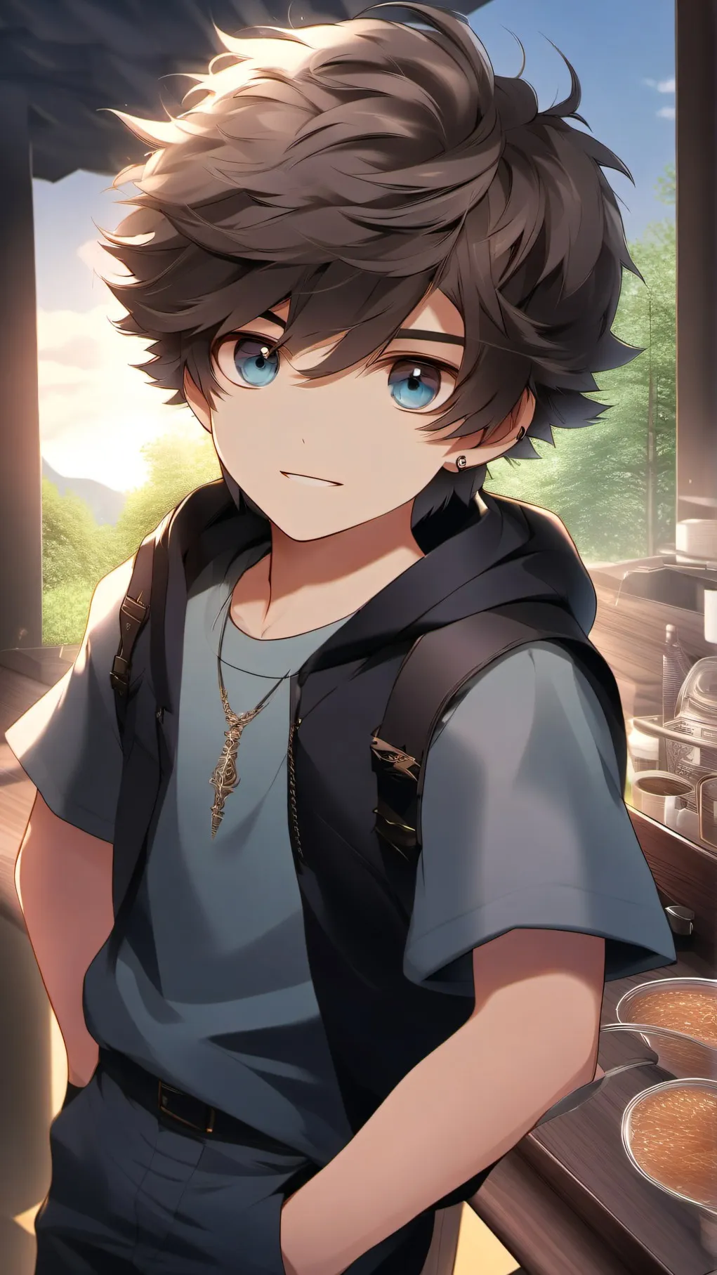 ai character: Mason background