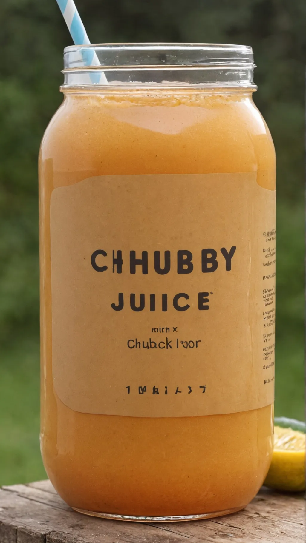 ai character: Chubby juice background