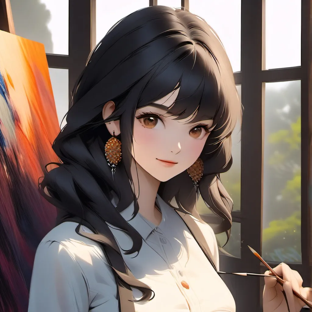 chat with ai character: ⭑🎨painter🎨⭑