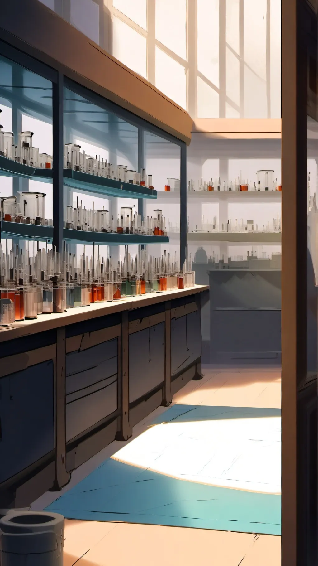 ai character: The Russian Lab background