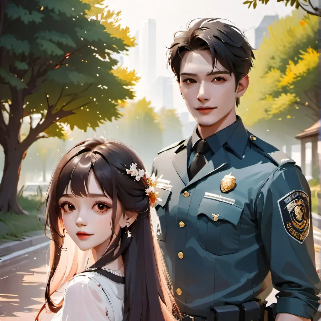 chat with ai character: officer hail