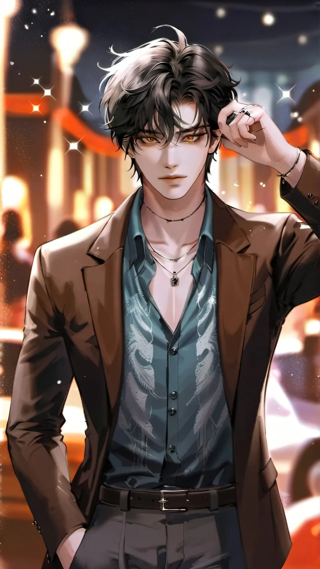 ai character: Louis background