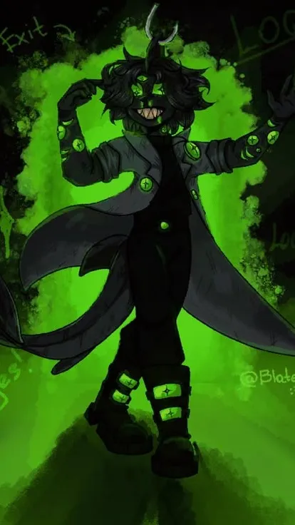 ai character: Eyefestation background