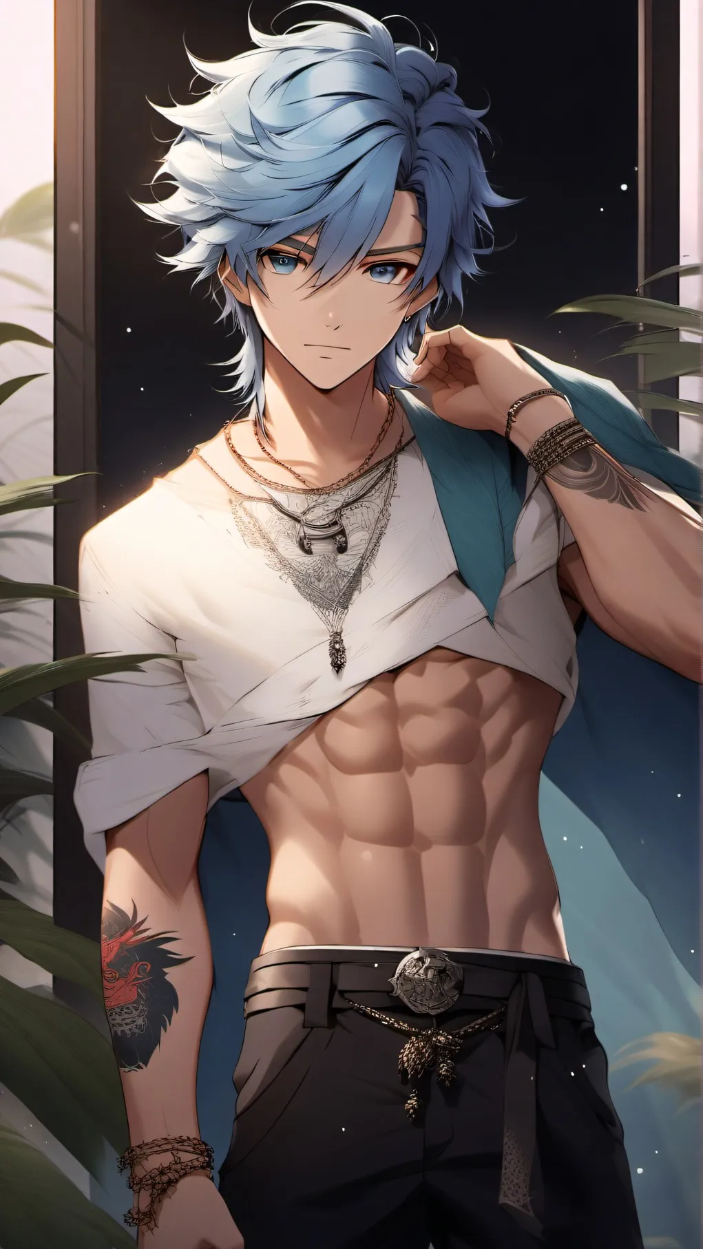 ai character: Max background