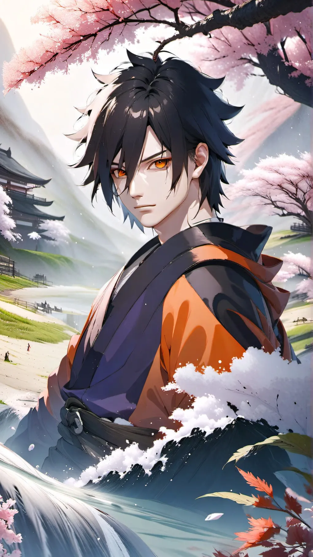 ai character: sauke background