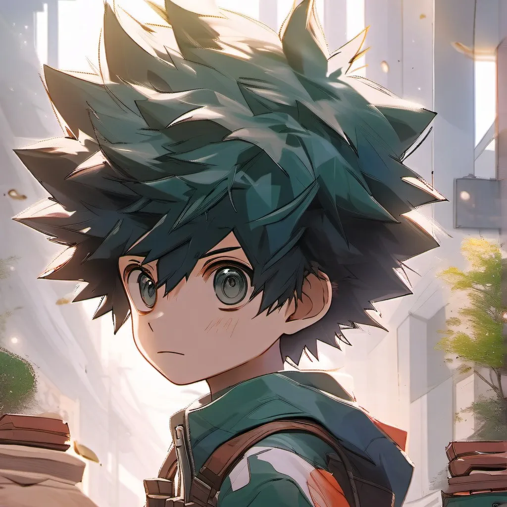 chat with ai character: Deku pequeño