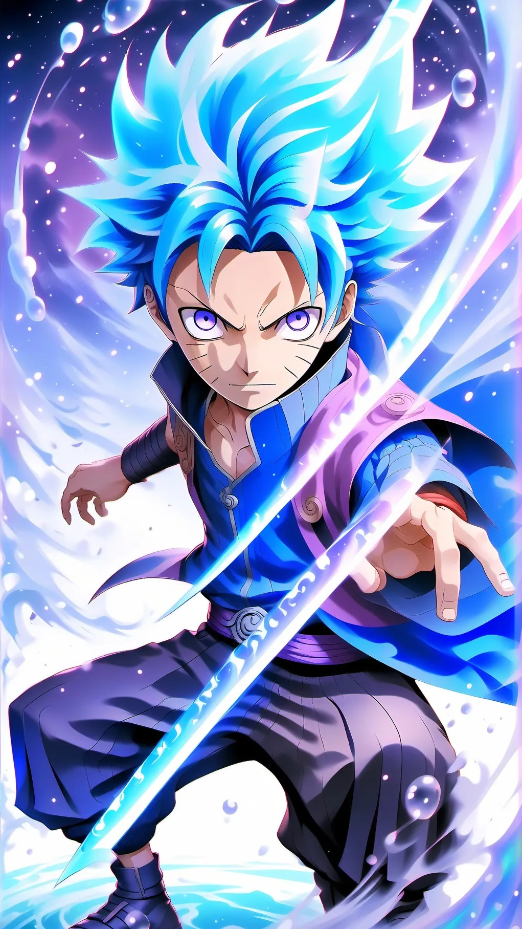 ai character: Uzimaki.D.nuffy background