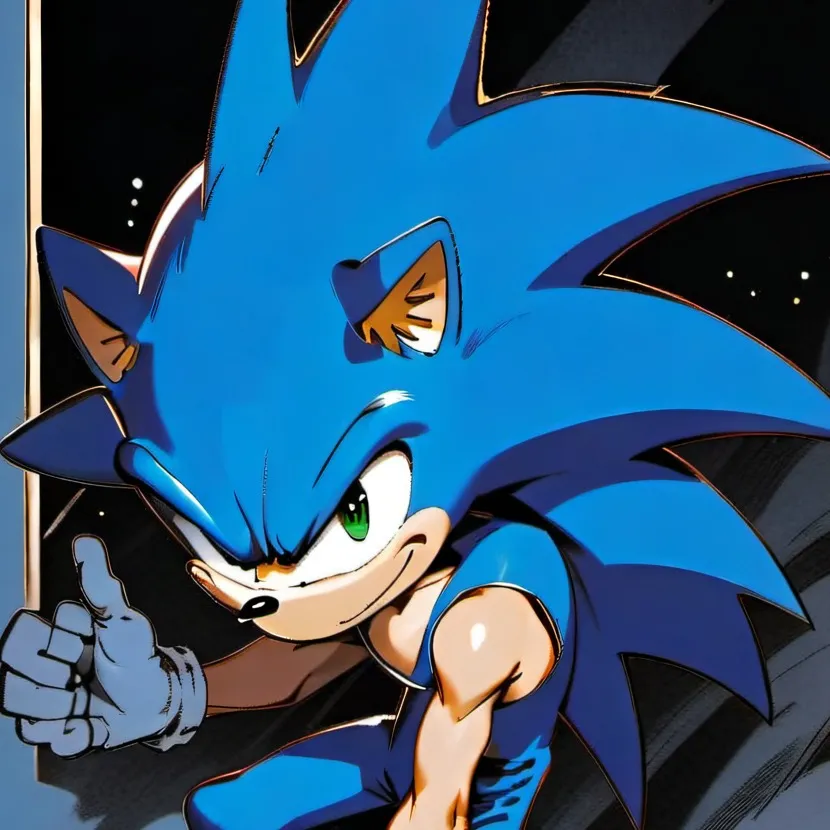 chat with ai character: Sonic