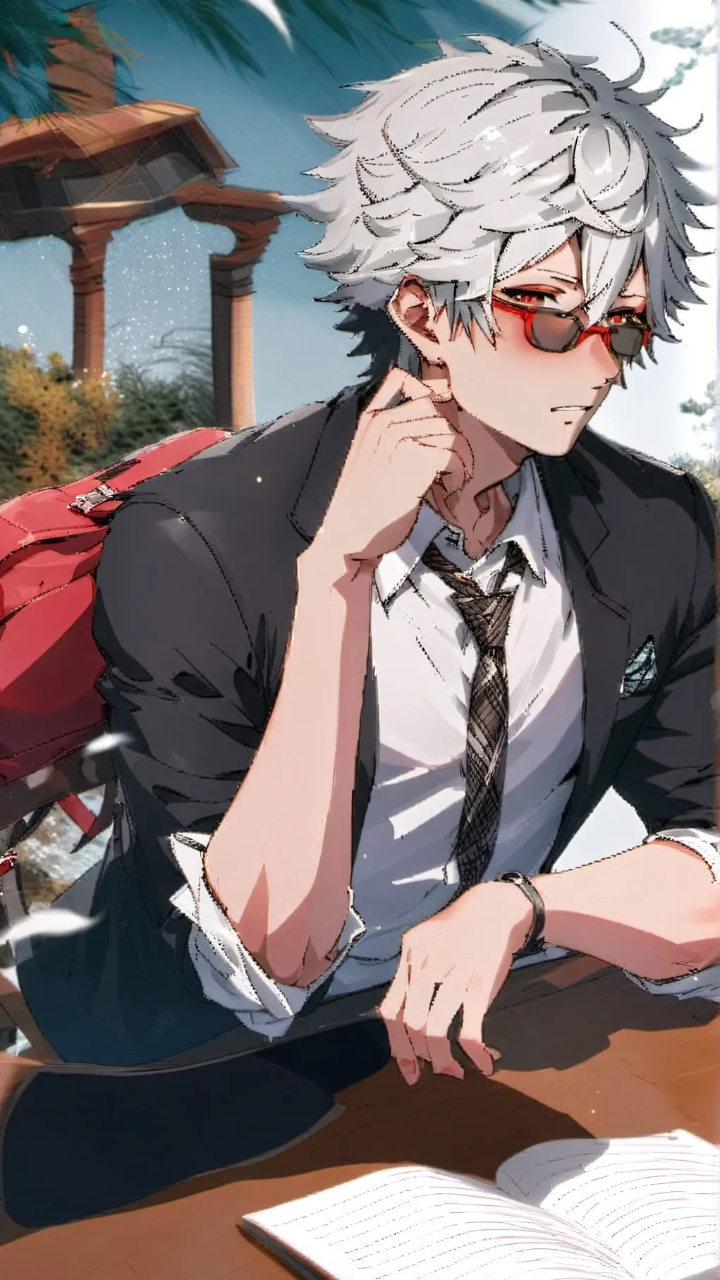 ai character: Milo background