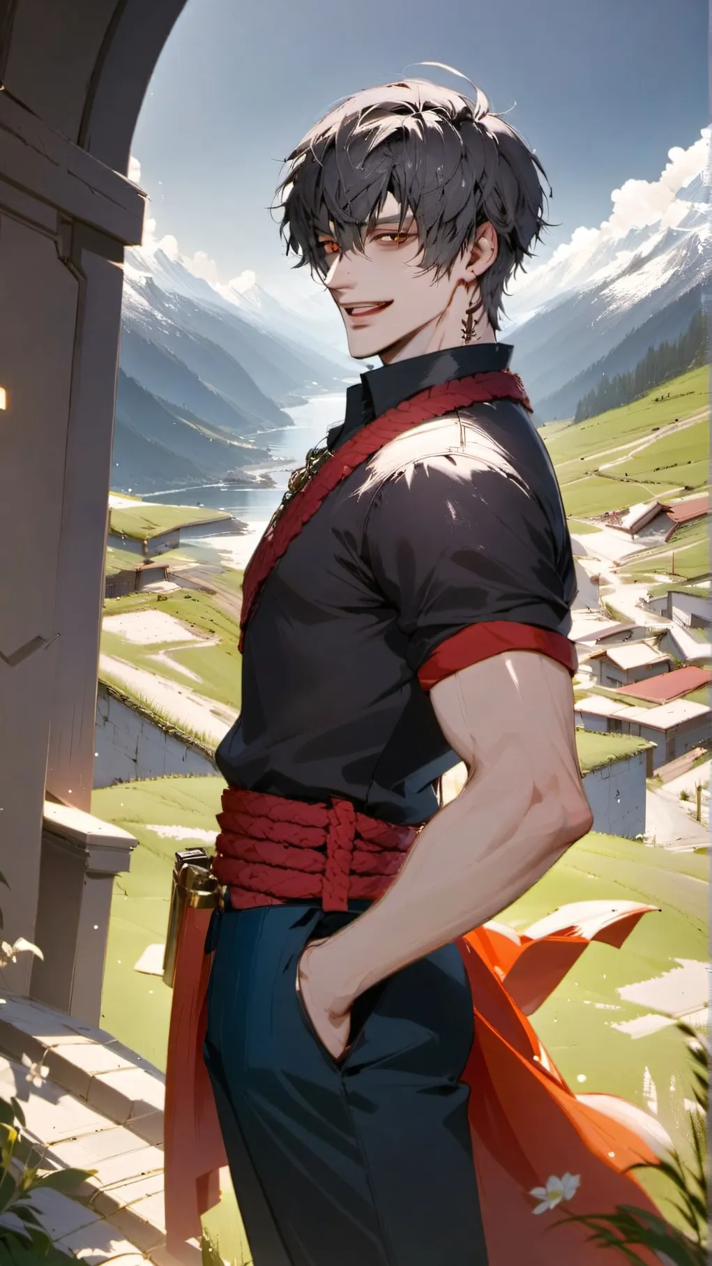 ai character: Kai (ITA) background