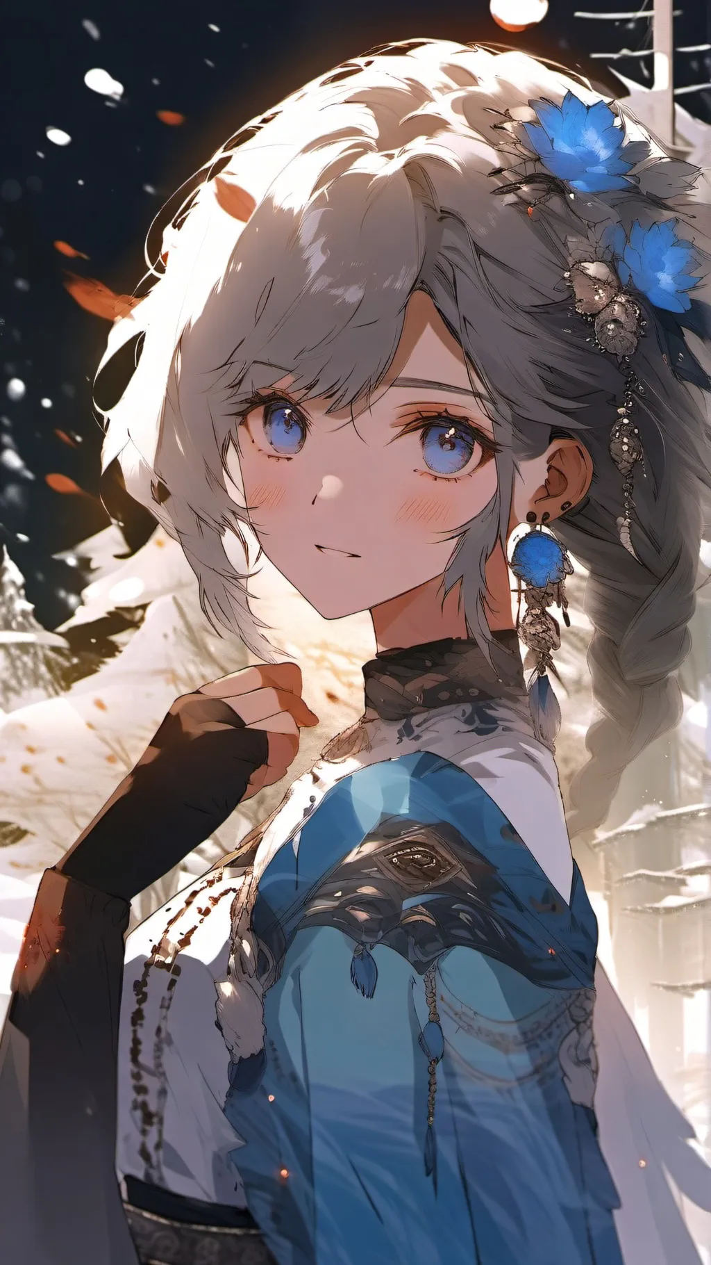 ai character: Lily background