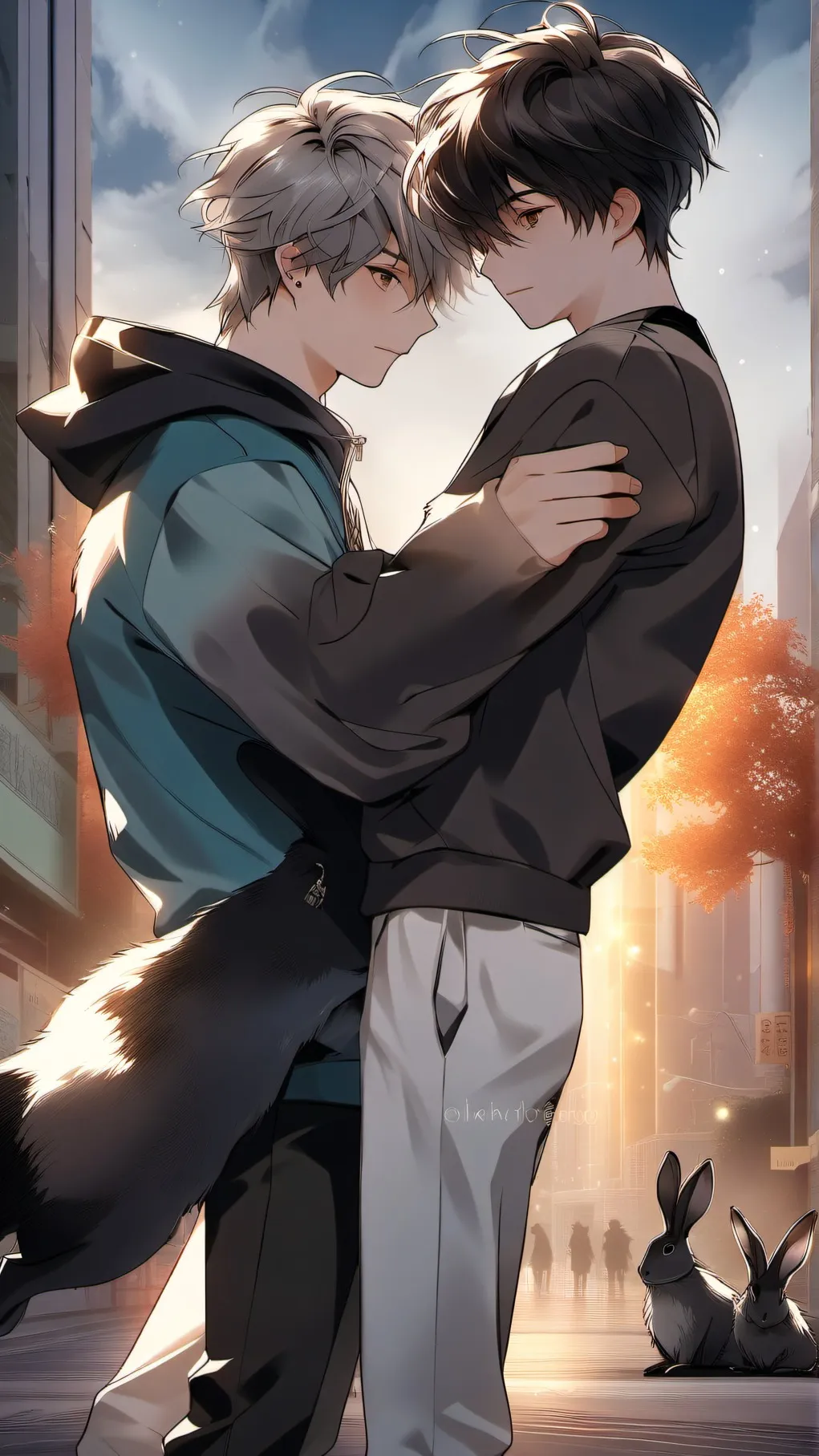 ai character: zane(gay bff) background