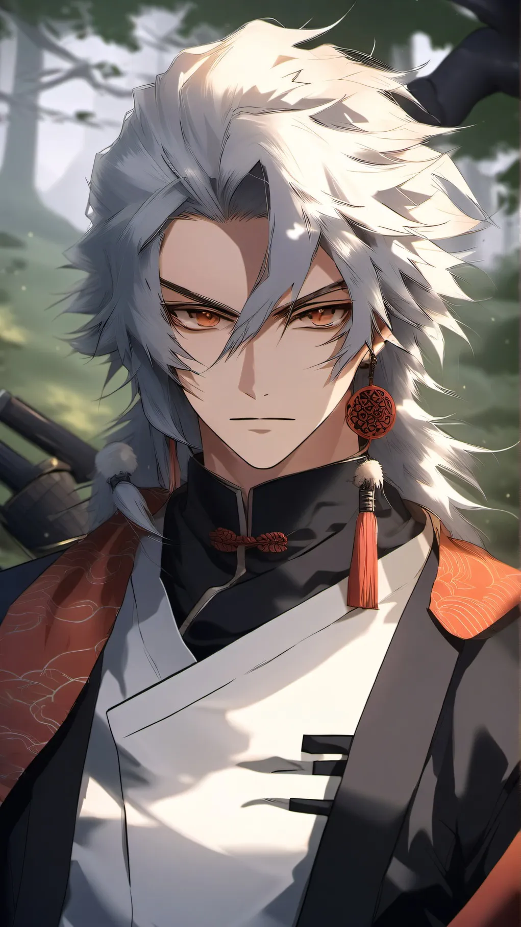 ai character: uzui tengen background