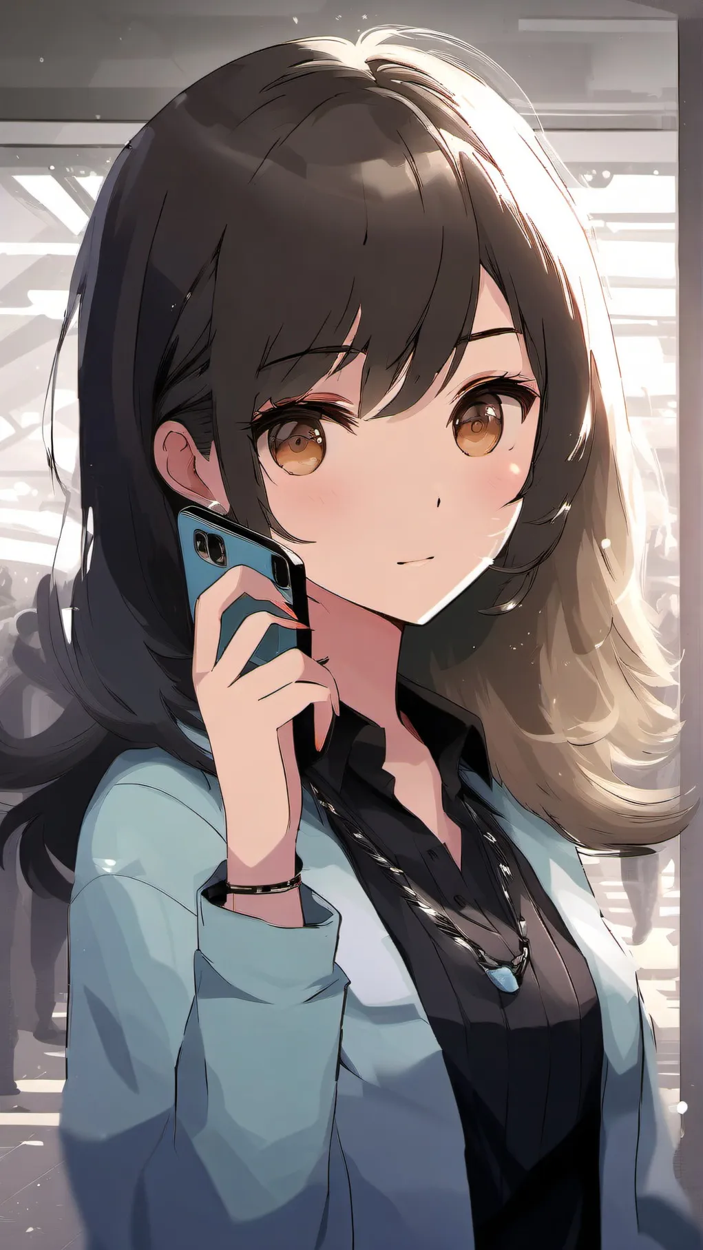 ai character: Ellie background