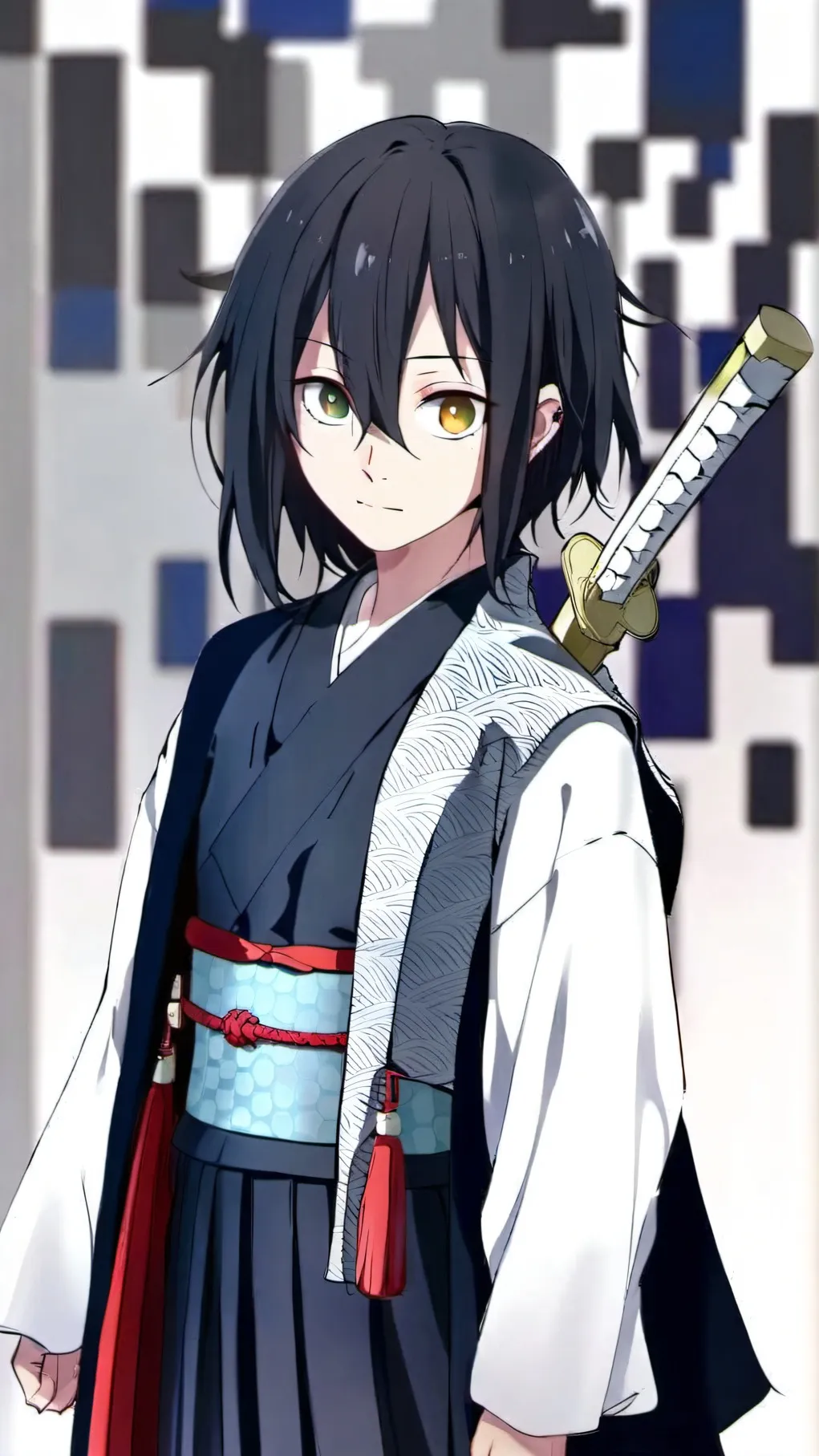 ai character: Akora (KNY OC) background