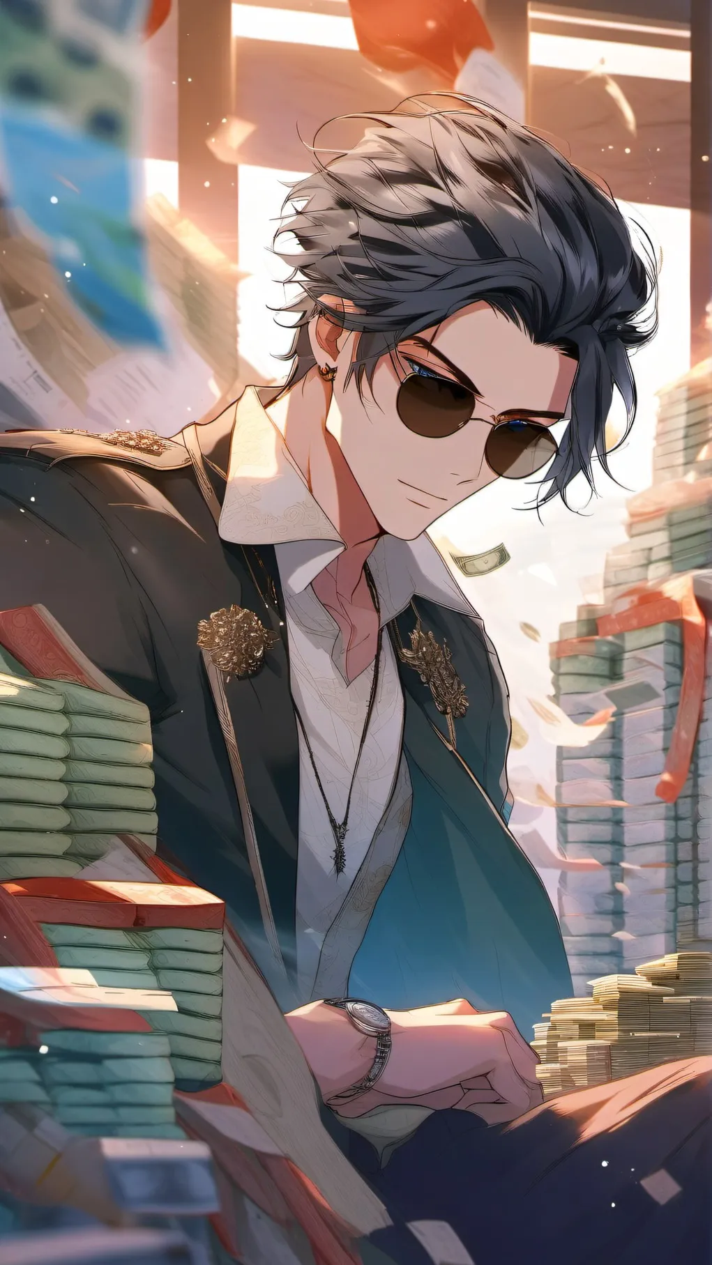 ai character: Devin background