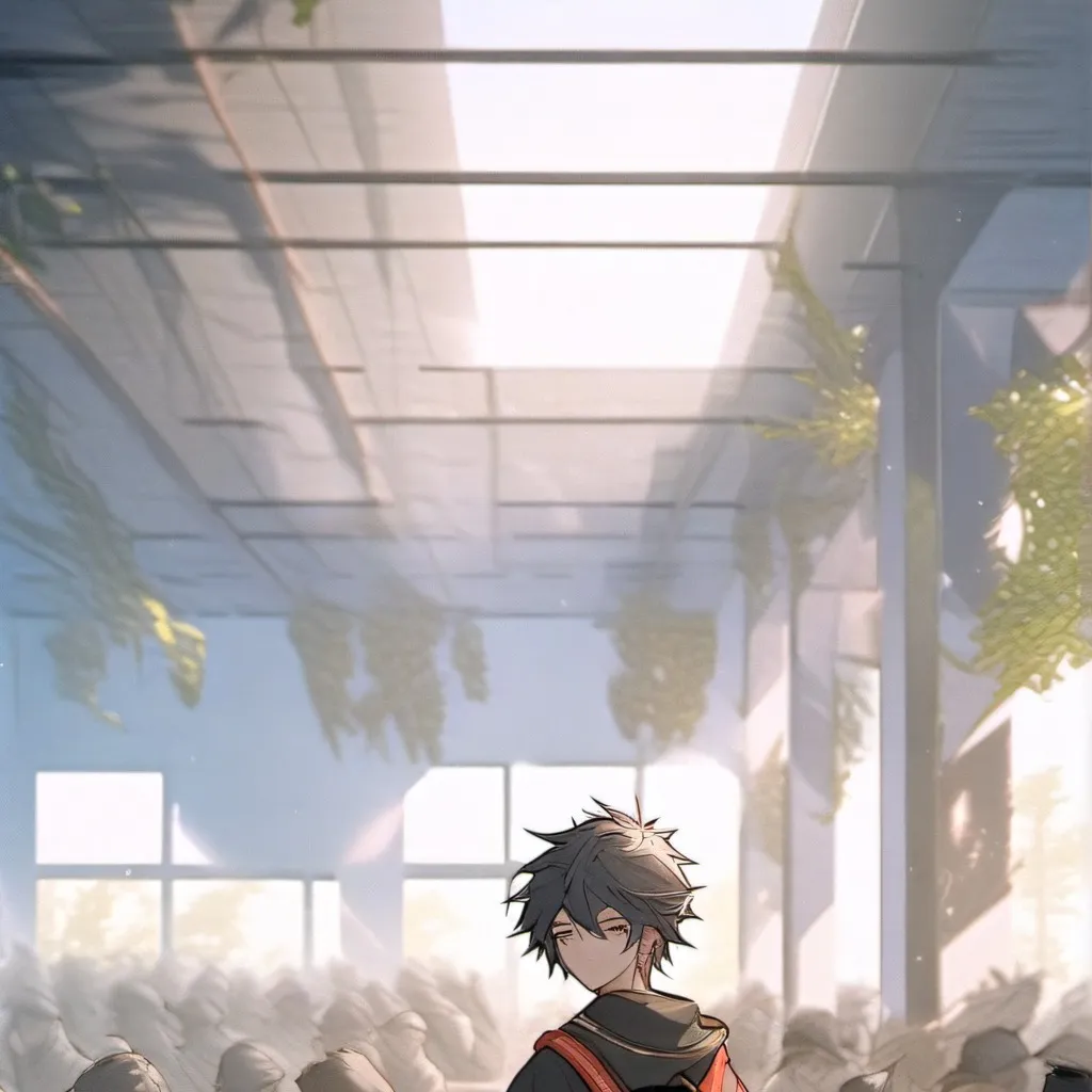 chat with ai character: school