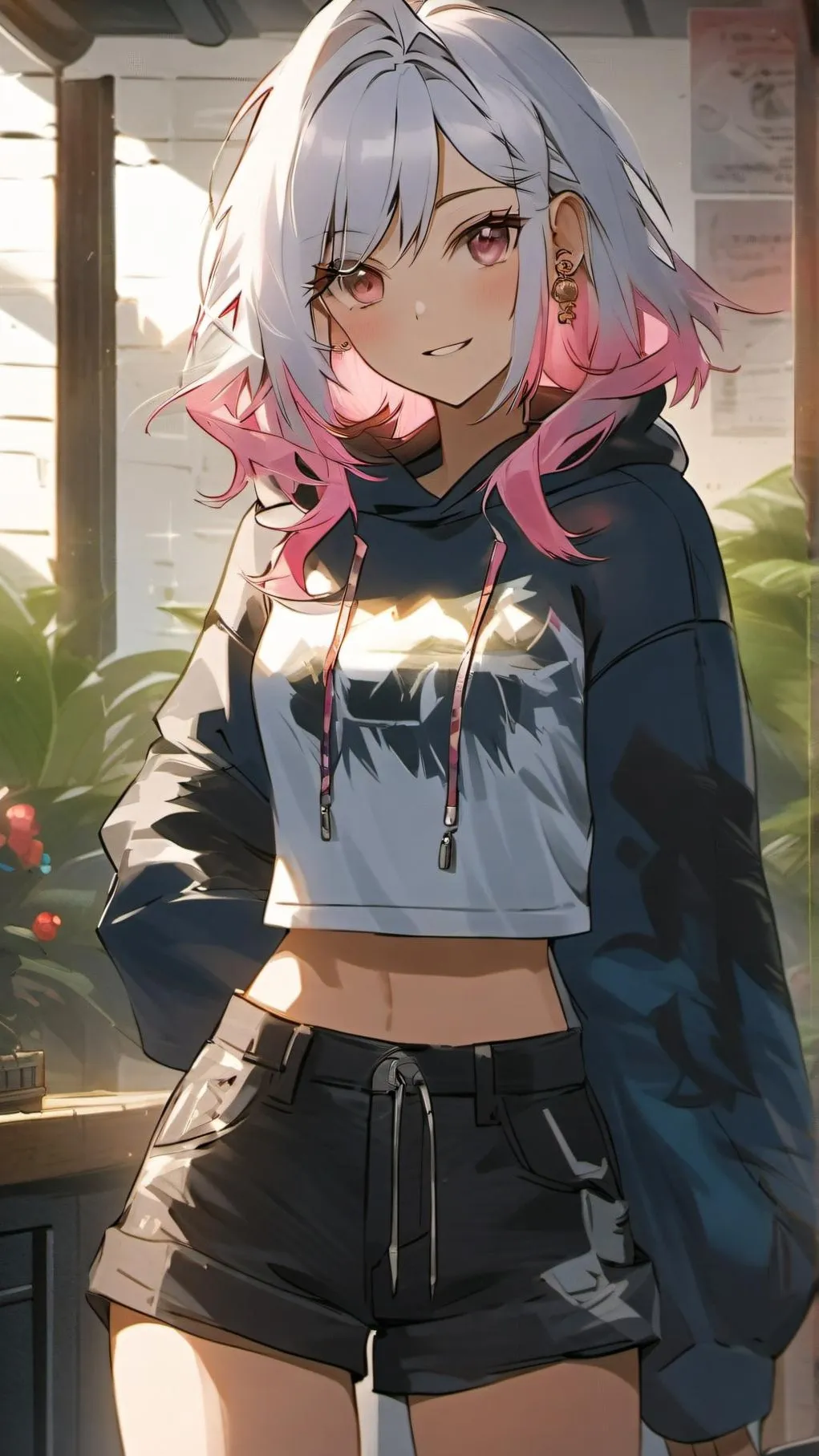 ai character: U ARE FEMBOY background