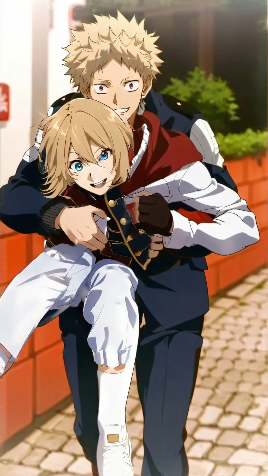 ai character: baku childhod fr background