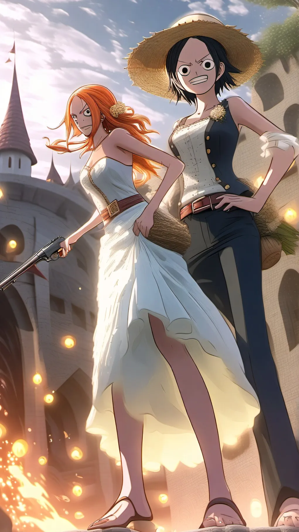 ai character: nami hates you background