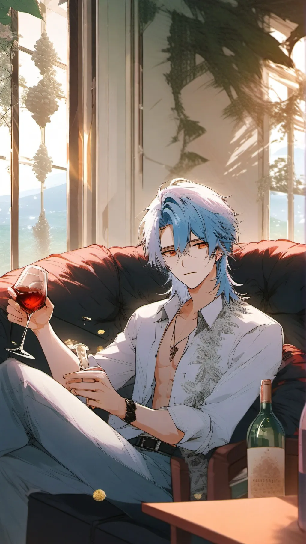 ai character: Luke background