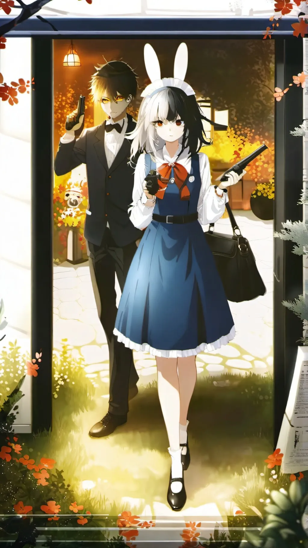 ai character: Rosie and Tristian background