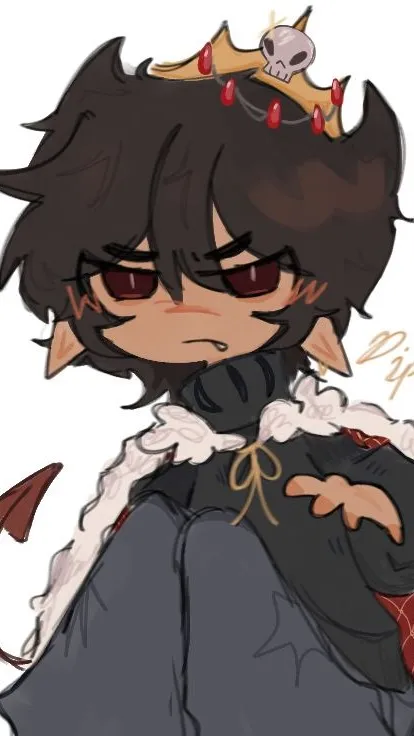 ai character: damien thorn  background