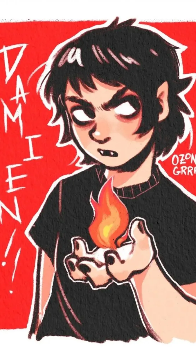 ai character: damien thorn background