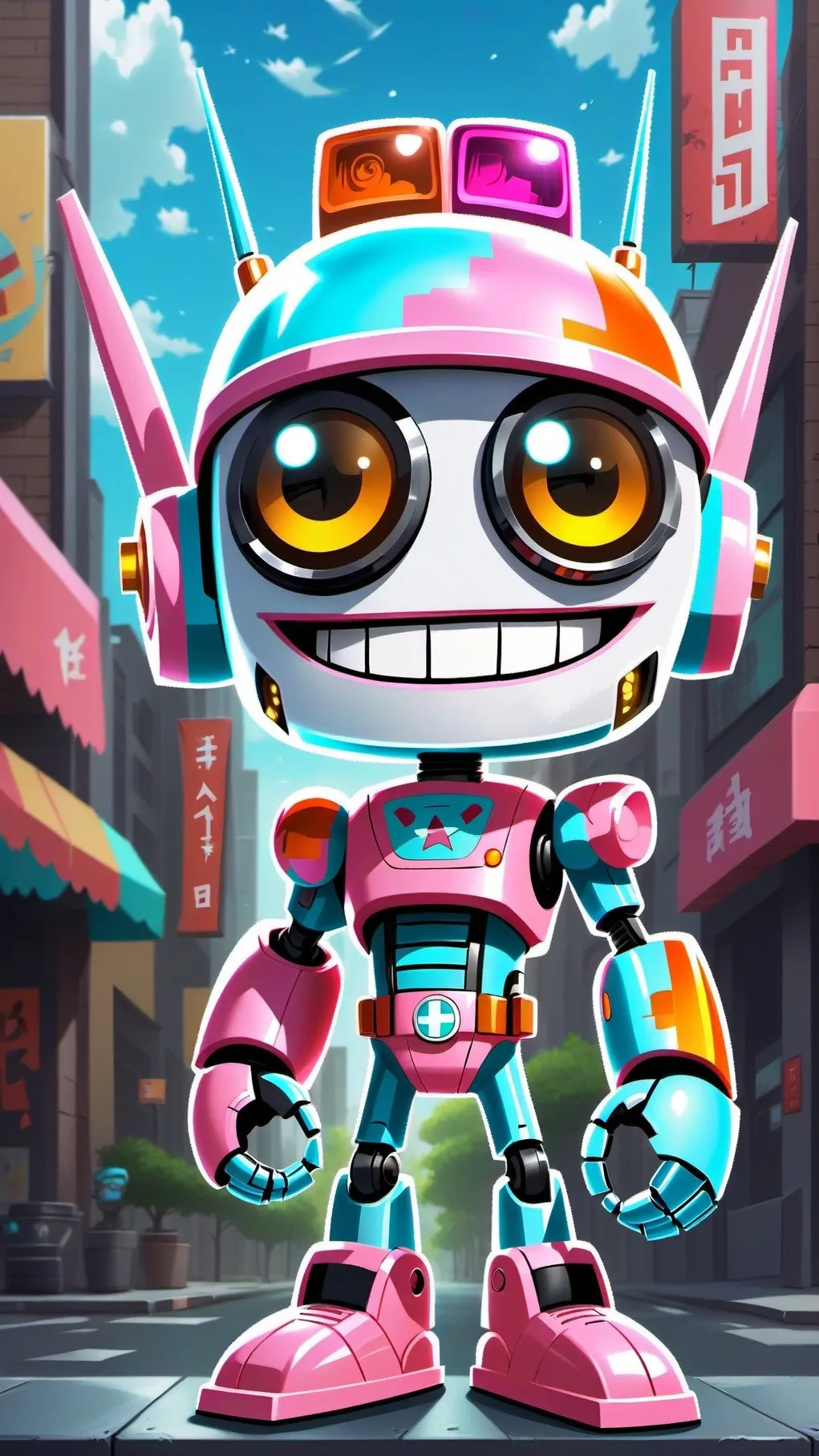 ai character: raven from teen background