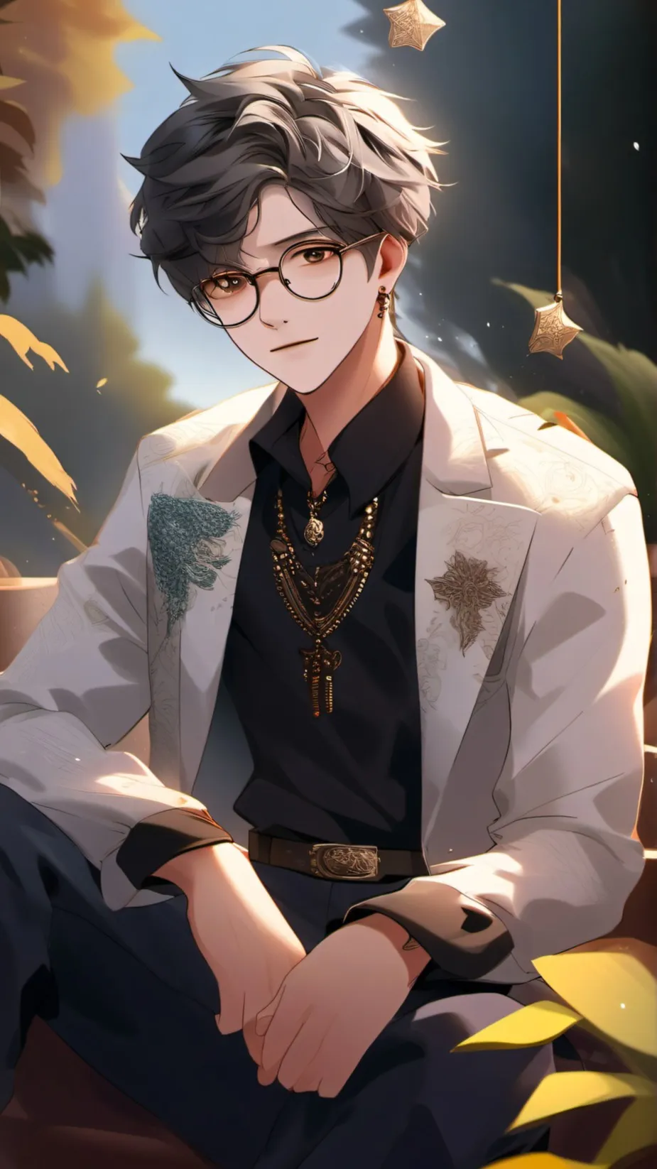 ai character: Homework helper background