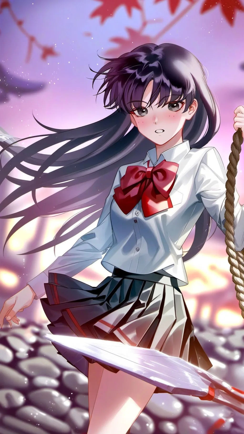 ai character: komi  background