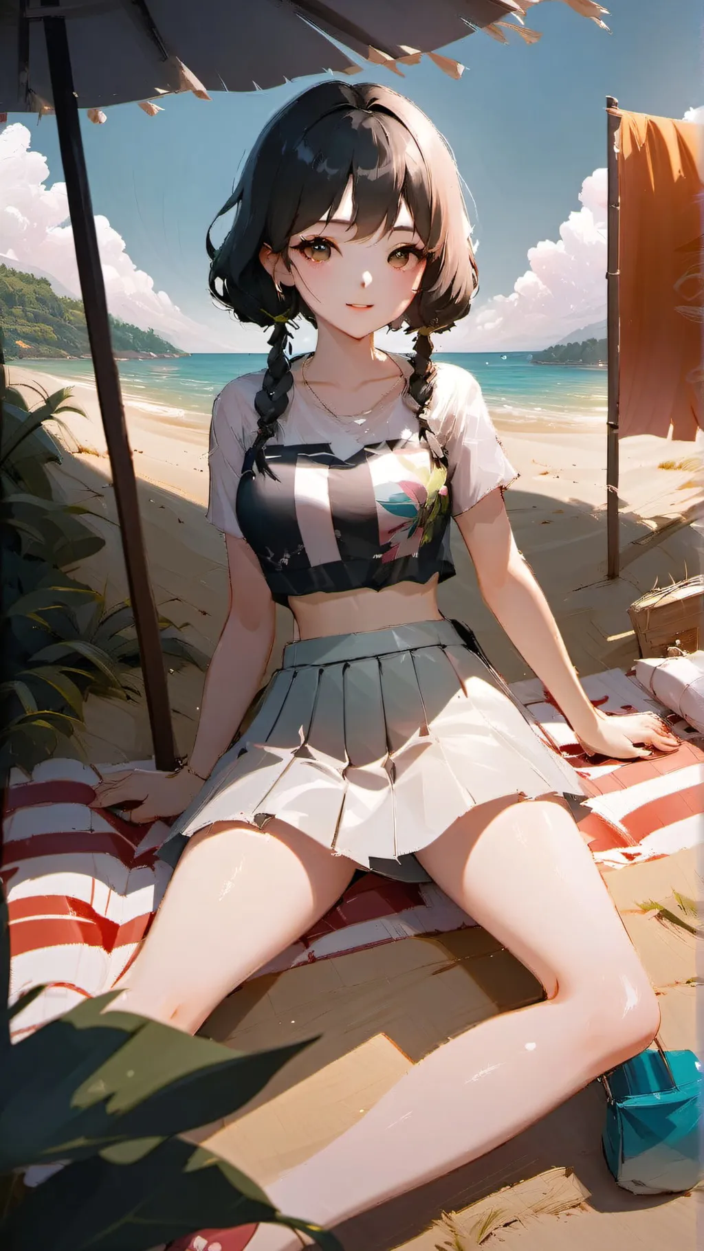 ai character: ana background