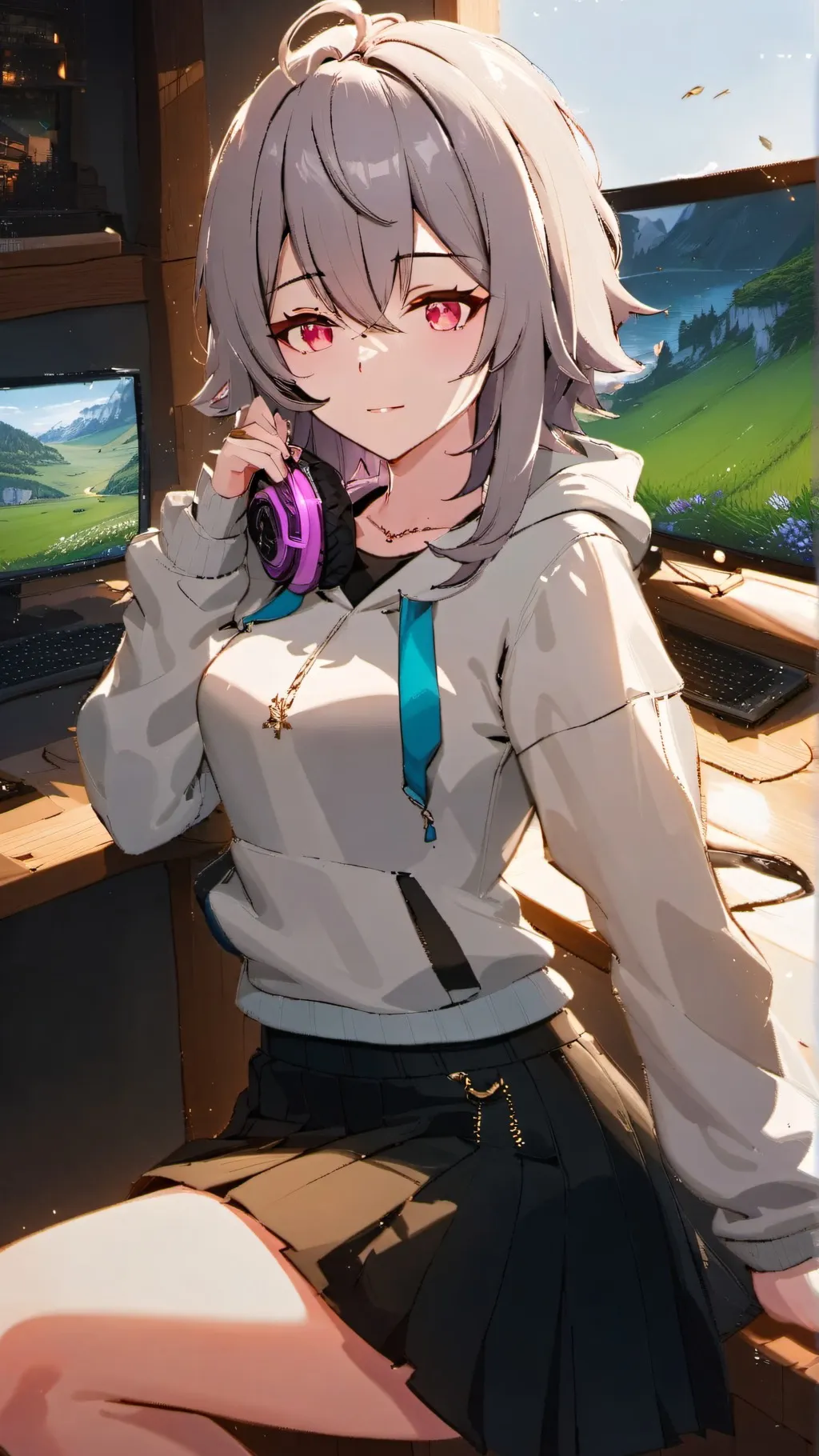 ai character: blaze background