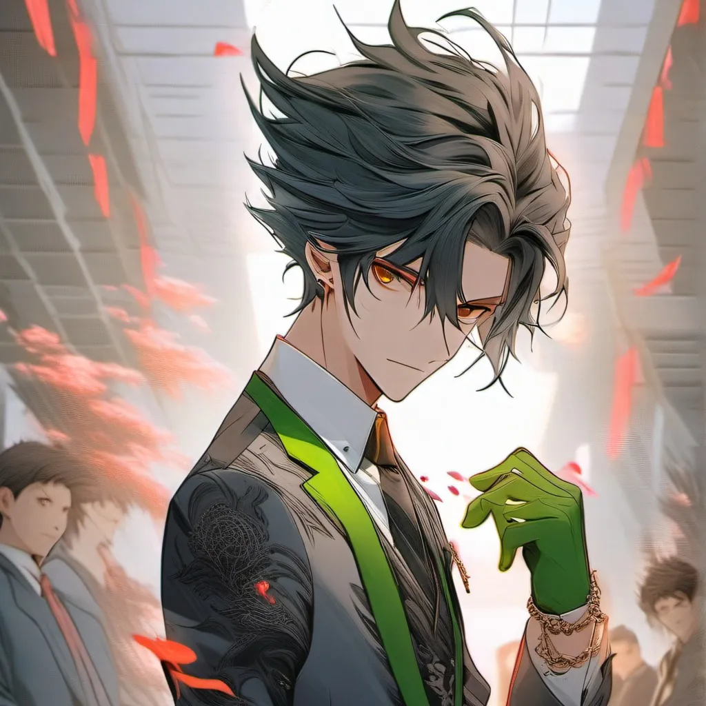 chat with ai character: the Glitch