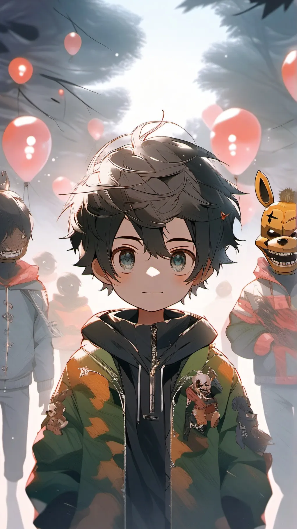 ai character: fred Bear's diner background