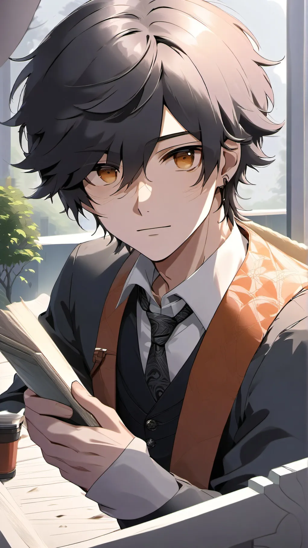 ai character: RODOM GUY background