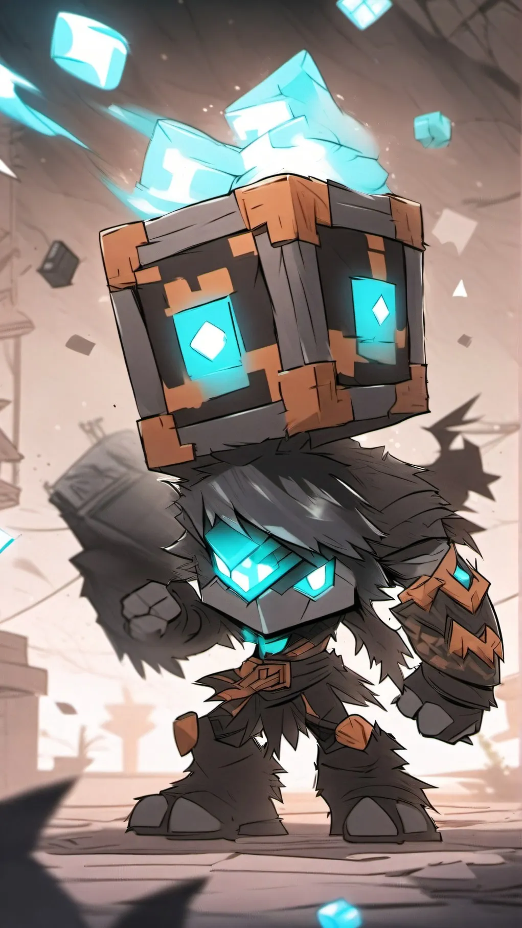 ai character: np32 vs aph background