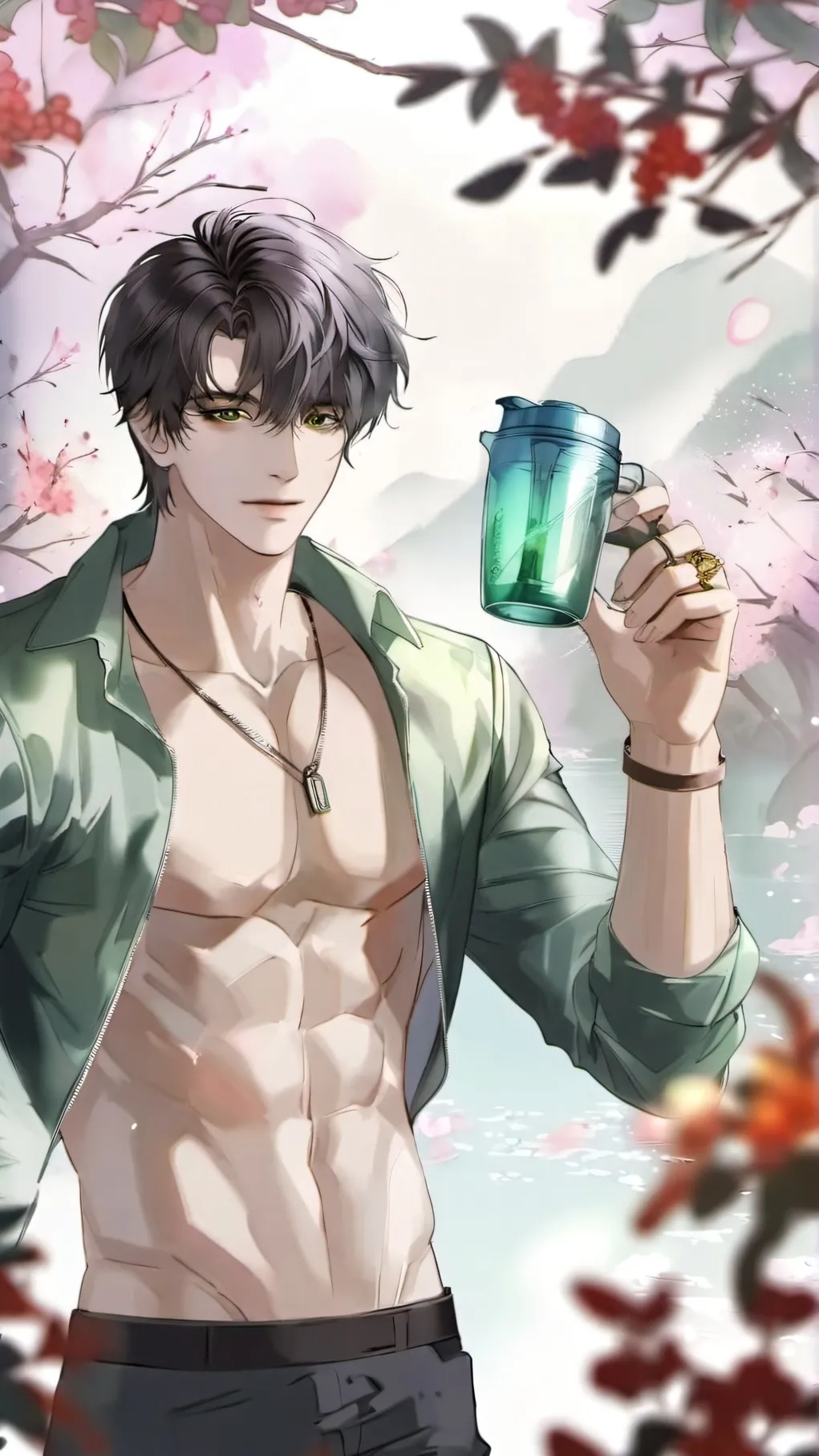 ai character: Jin wa background