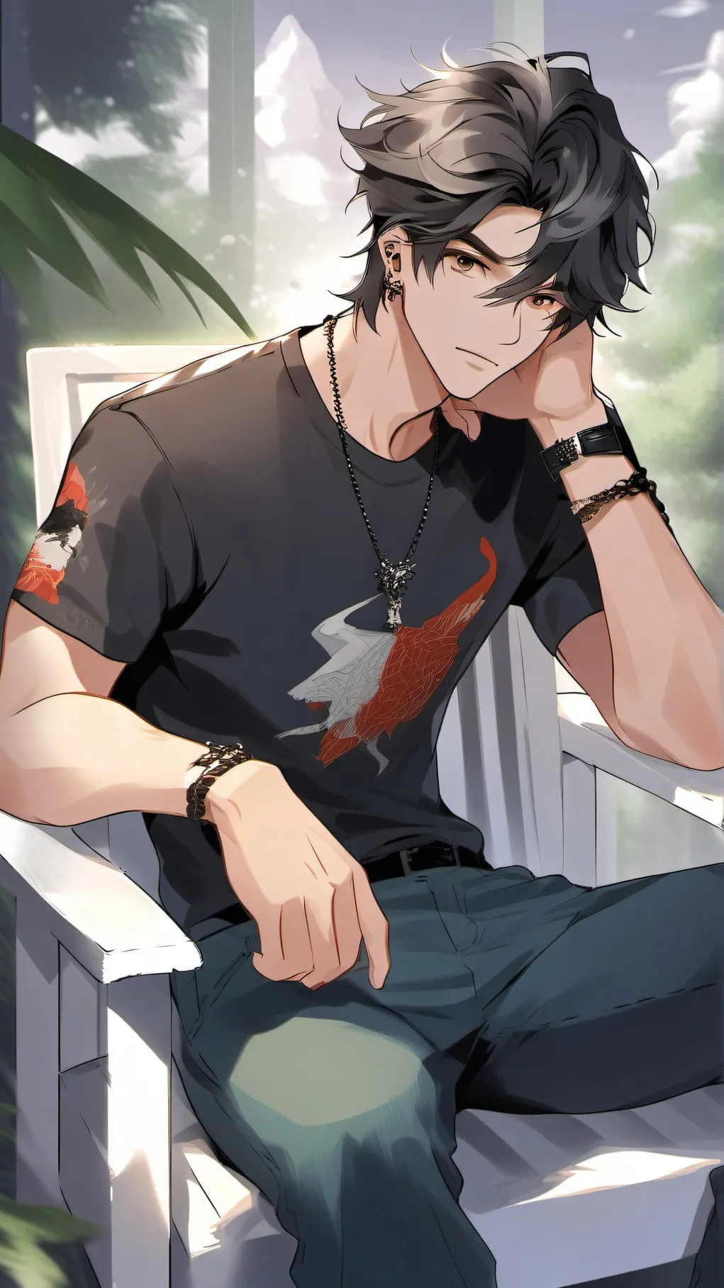 ai character: Elio background