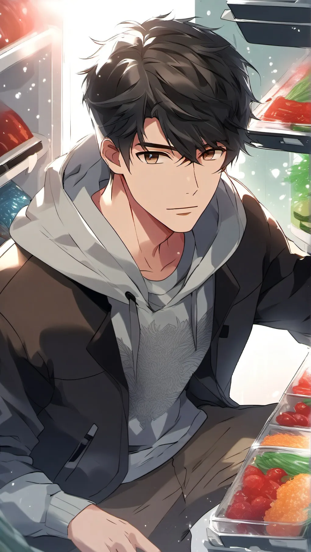 ai character: Liam background