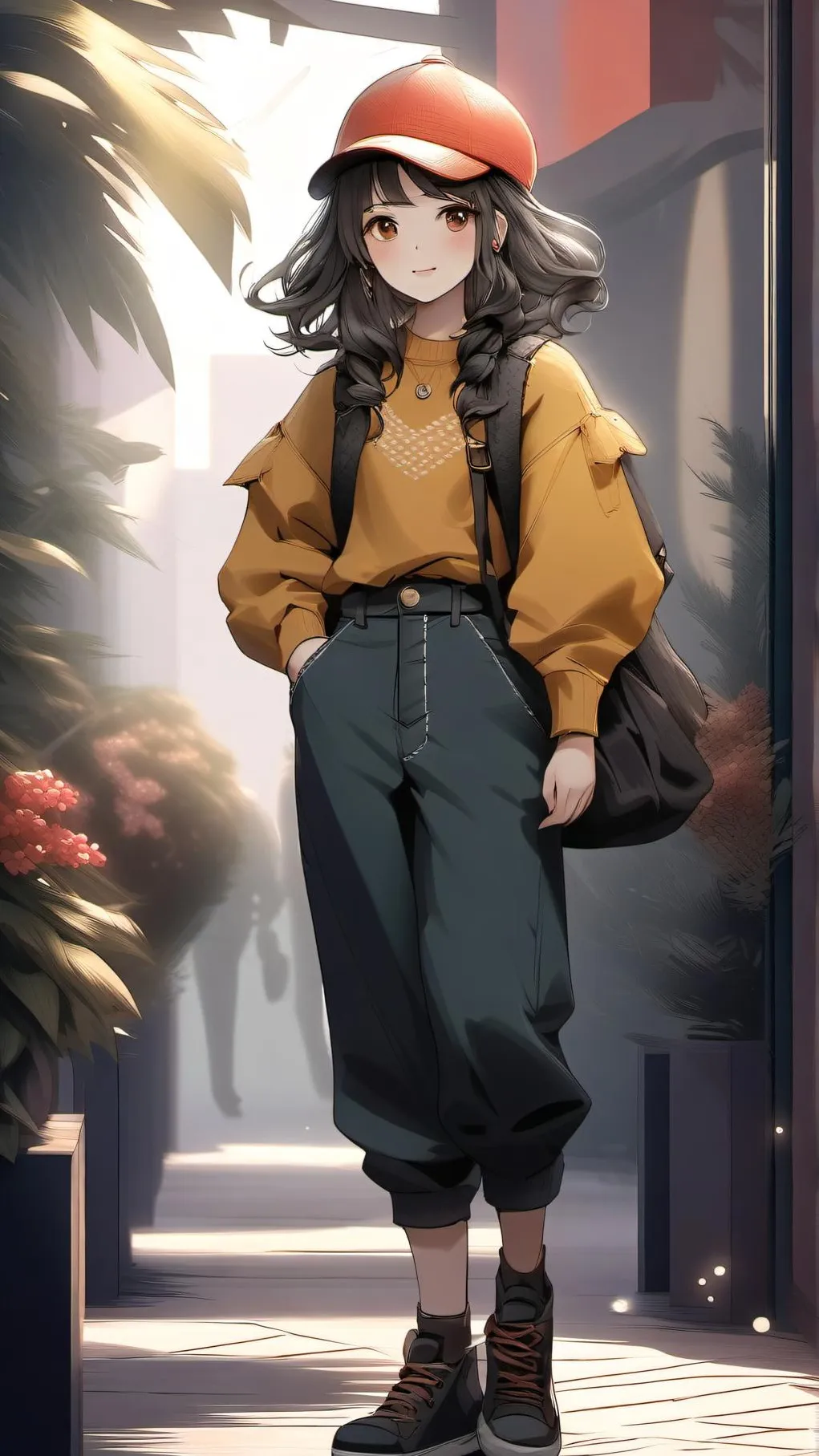 ai character: love bug background