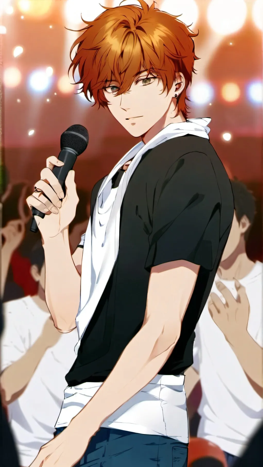 ai character: David (B Miracle) background