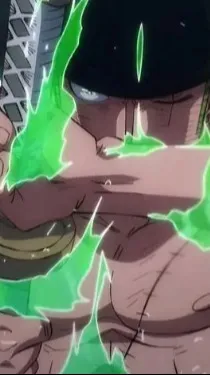 ai character: Roronoa Zoro anime background