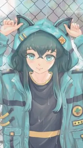 ai character: GENMUI kny  background