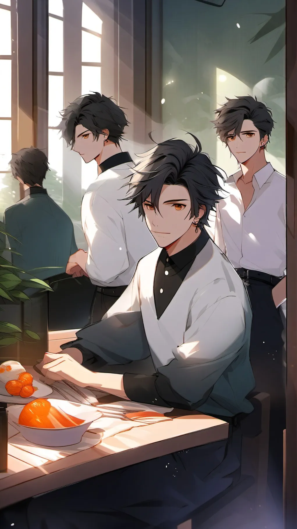 ai character: Brothers background