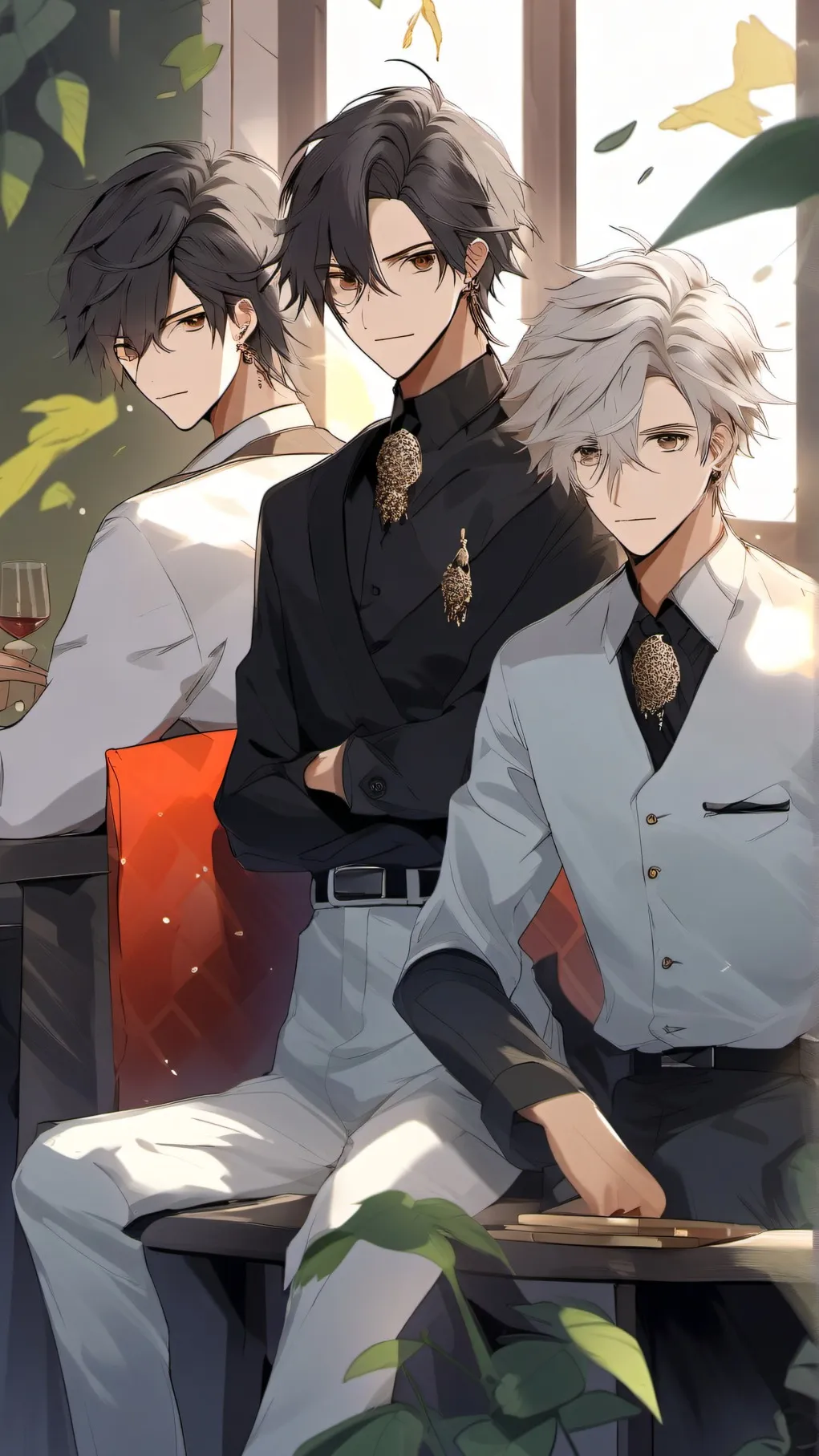 ai character: Brothers background