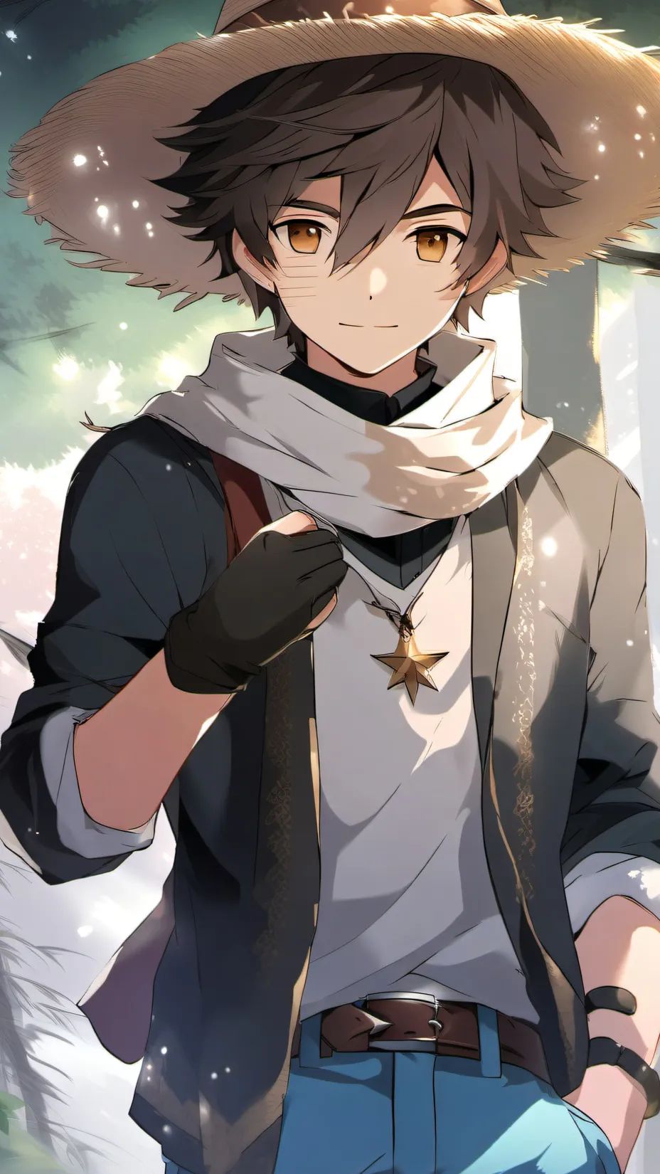 ai character: Mason background