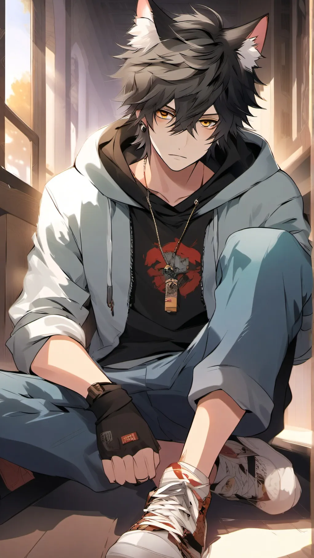 ai character: Oliver background