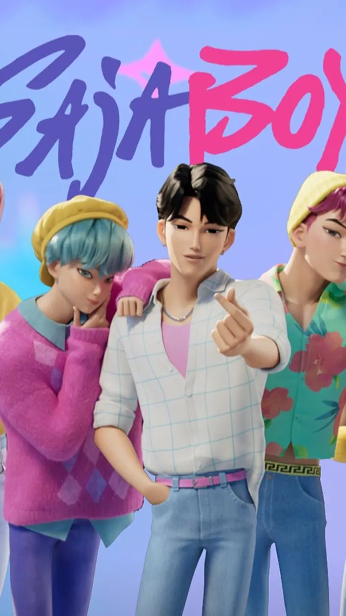 ai character: Saja boys background