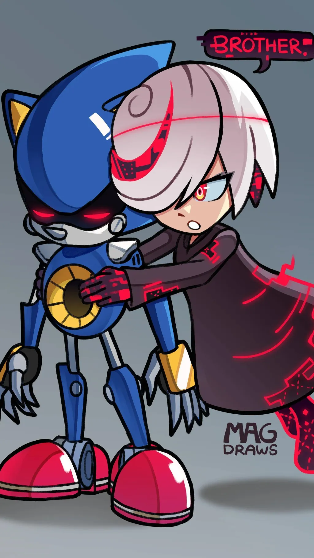 ai character: Sage y Metal (Tú) background